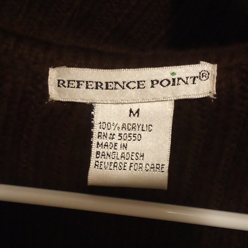 Reference Point Brown Comfy Button Down Sweater -… - image 3